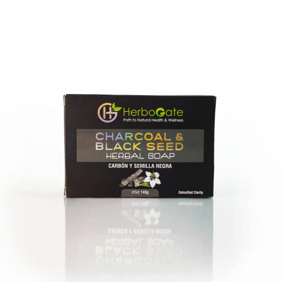 Charcoal Herbal Soap – 140 g